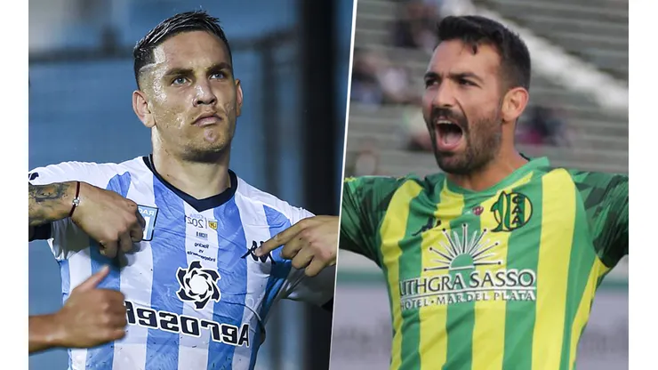 Racing vs. Aldosivi por la Copa de la Liga Profesional (Fotos: Getty Images y Twitter Aldosivi)