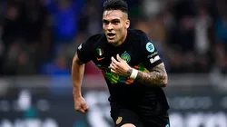 Lautaro Martinez of FC Internazionale celebrates after