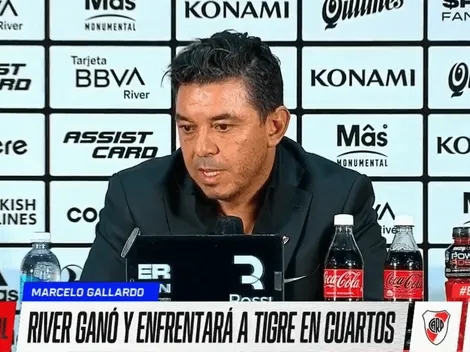 Gallardo analizó el polémico penal que le dieron a River: "Me lo reconoció"
