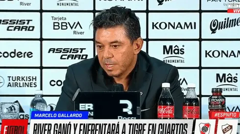 Gallardo analizó el polémico penal que le dieron a River: "Me lo reconoció"