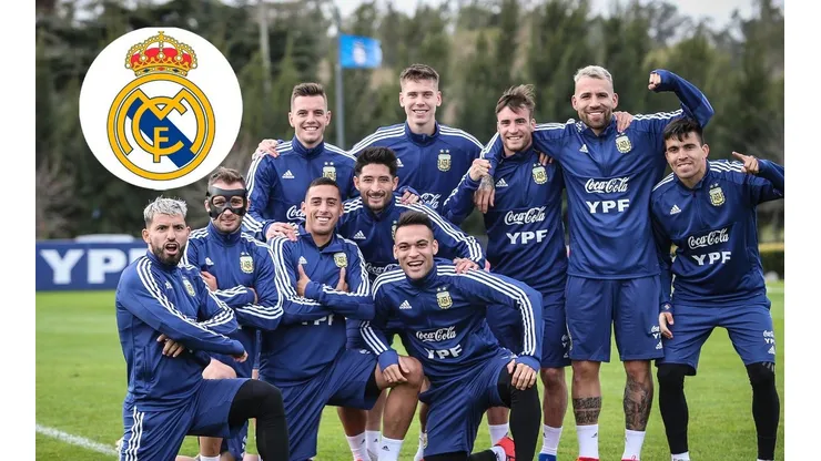 Atento, Scaloni: el Real Madrid quiere a un futbolista argentino.