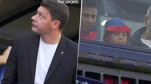 VIDEO | La reacción de Battaglia cuando un niño hincha de Tigre lo insultó en la cara