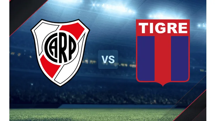 River vs. Tigre por la Copa de la Liga.