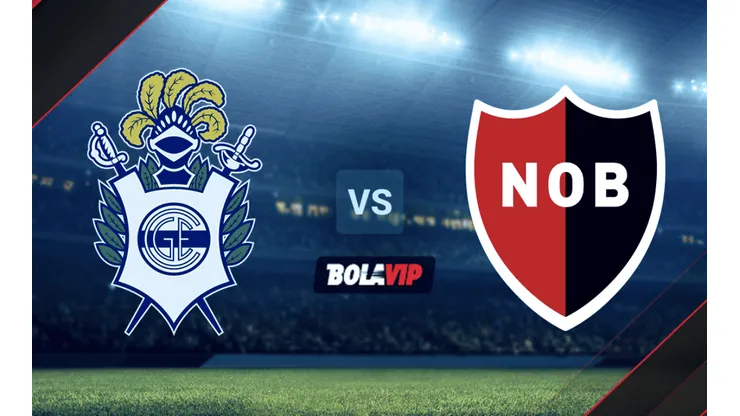 Gimnasia LP vs. Newells por la Copa de la Liga Profesional.