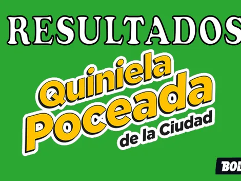 Quiniela Poceada de la Ciudad | Sorteos y números ganadores