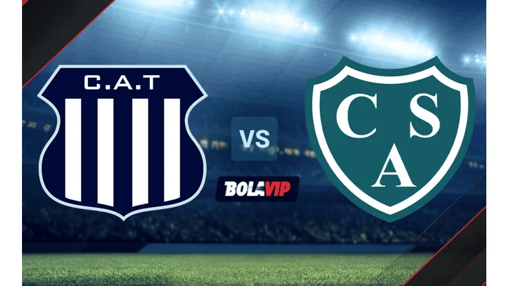 Talleres vs. Sarmiento por la Copa de la Liga Profesional.