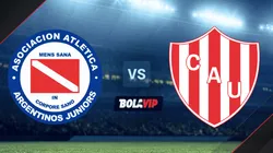 Argentinos vs. Union de Santa Fe por la Copa de la Liga Profesional.