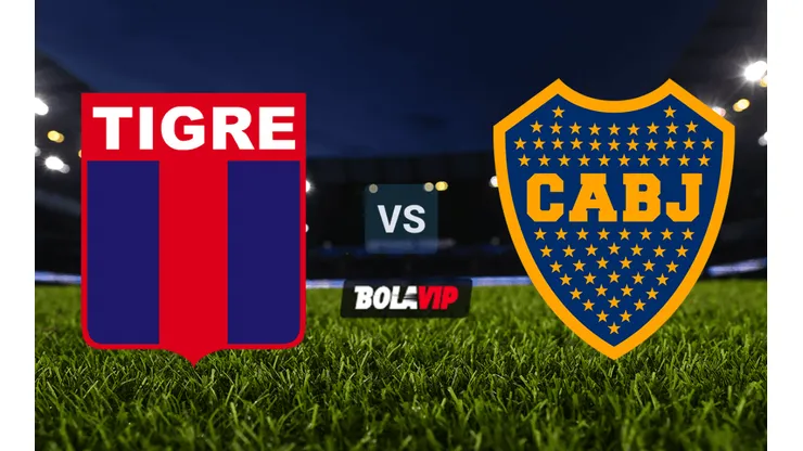 Tigre vs. Boca Juniors por la Copa de la Liga Profesional.