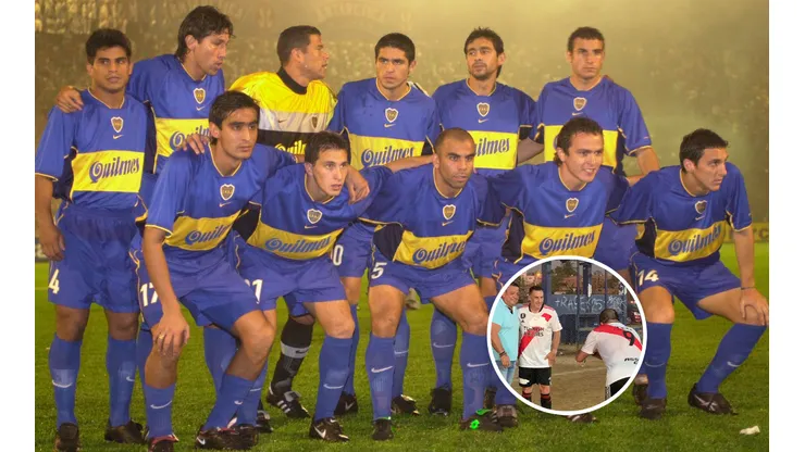 Un ex-Boca debió ponerse la de River.