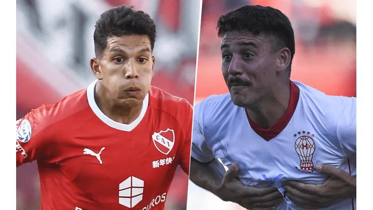 Independiente vs. Huracán por la Copa de la Liga Profesional (Foto: Getty Images).
