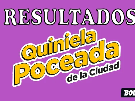 Resultados de HOY miércoles 11 de mayo de la Quiniela Poceada de la Ciudad | Números ganadores y sorteo