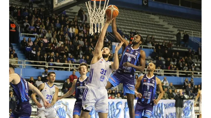 Boca vs. Peñarol por la Liga Nacional de Básquet (Foto: Twitter Boca Básquet)