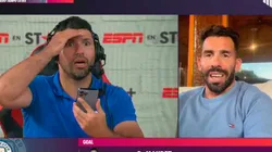 VIDEO | La insólita situación que se dio en vivo entre Tevez y el Kun Agüero: "¡Borralo, borralo!"