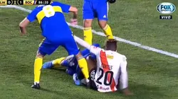 VIDEO | Un jugador de Always Ready perdió la cabeza y le empezó a pegar a todos