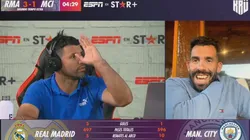 Agüero y su exabrupto en vivo.