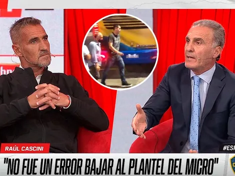 El cruce de Ruggeri a Cascini sobre el episodio de Riquelme y el micro: "Vos y yo sabemos"