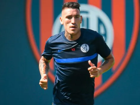 Nuevo escándalo de Centurión en San Lorenzo: "Se enojó y se fue"