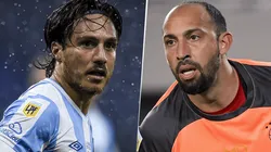 Argentinos y Huracán, dos de los que sueñan con estar en Cuartos (Fotos: Getty).