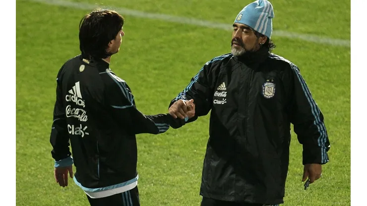 VIDEO | FIFA juntó a Maradona con Messi en una jugada y enloqueció a todos los argentinos