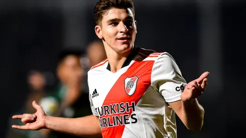 Julián Álvarez sigue on-fire y convirtió otro hat-trick (Foto: Getty).