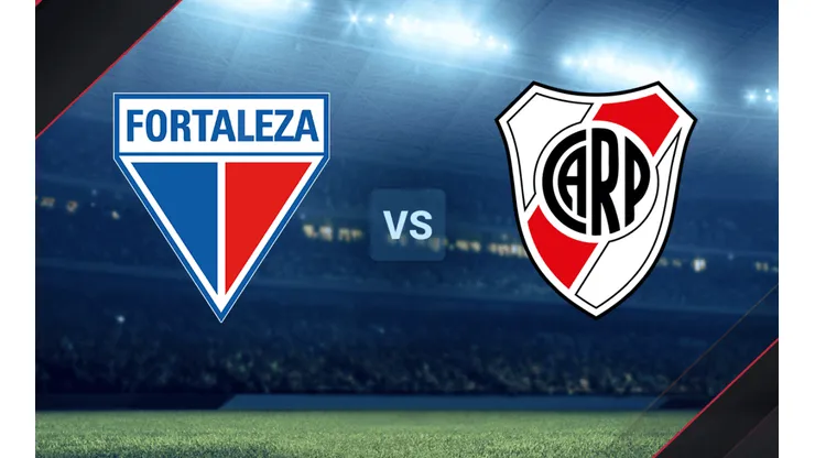 Fortaleza vs. River por la Copa Libertadores.