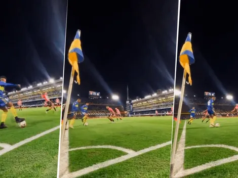 VIDEO | La particular jugada de una joya de Boca que dividió aguas