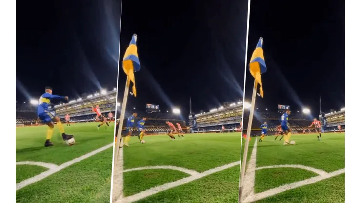 VIDEO | La particular jugada de una joya de Boca que dividió aguas