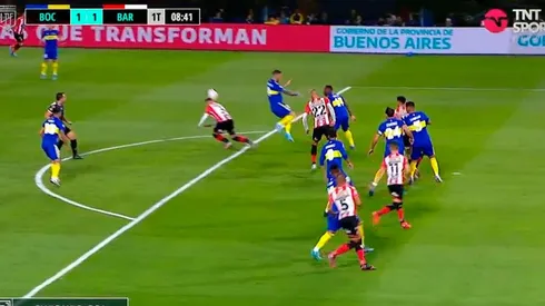 VIDEO | Polémica temprana: ¿Hubo offside en el gol de Barracas a Boca?