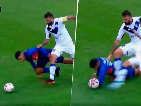 VIDEO | Jugada patentada: Equi Fernández volvió a trabar con la cabeza para recuperar la pelota