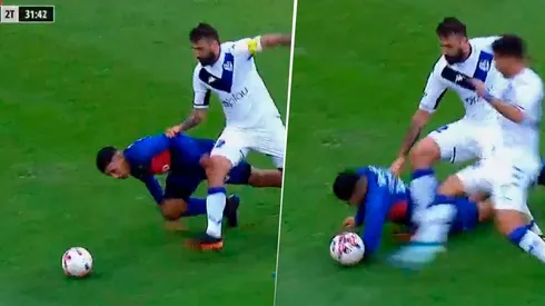 VIDEO | Jugada patentada: Equi Fernández volvió a trabar con la cabeza para recuperar la pelota