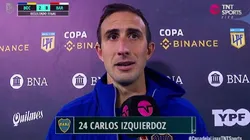 Izquierdoz y una confesión sobre su lesión: "El sábado pasado..."