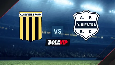 Almirante Brown vs. Riestra EN VIVO Y EN DIRECTO por la Primera Nacional