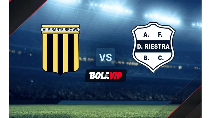 Almirante Brown vs. Riestra EN VIVO Y EN DIRECTO por la Primera Nacional