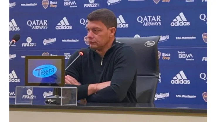 Battaglia llenó de flores a uno de los más queridos de Boca: "Es más ordenado que..."