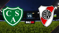Sarmiento vs. River por la Copa de la Liga Profesional.