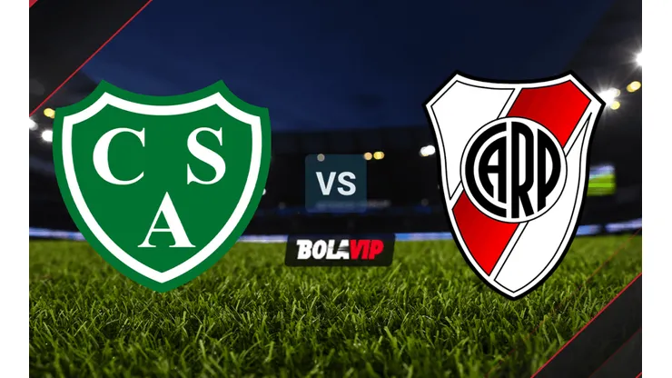 Sarmiento vs. River por la Copa de la Liga Profesional.