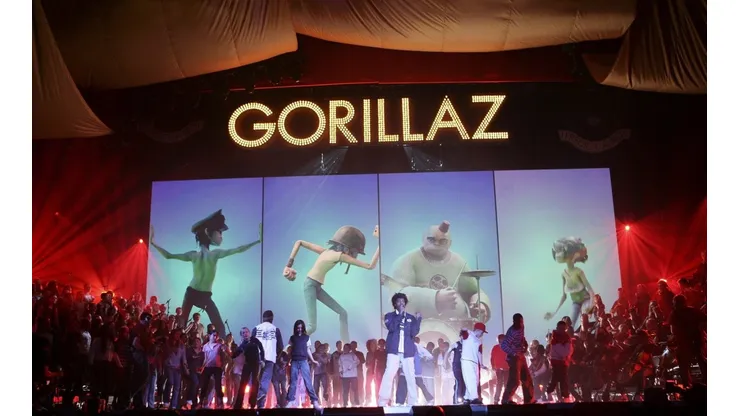 Gorillaz estará tocando en el Quilmes Rock.