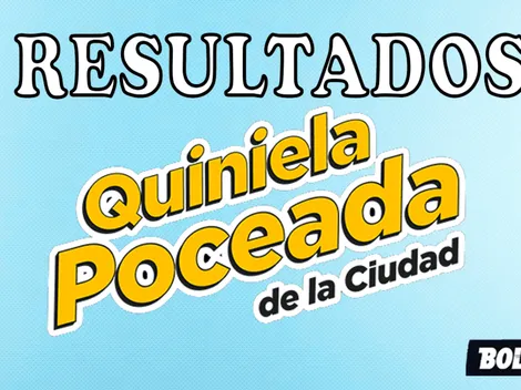 Resultados de la Quiniela Poceada de la Ciudad | Sorteo y números ganadores