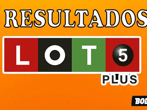 Loto 5 Plus | Resultados y números ganadores, sorteo sábado 30 de abril 2022