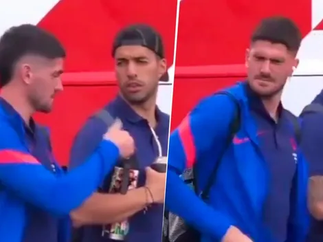 VIDEO VIRAL | La gastada de De Paul a Suárez por cómo hizo el mate