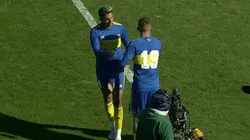 La sorpresiva reacción de los hinchas con Almendra en el partido de Reserva de Boca.