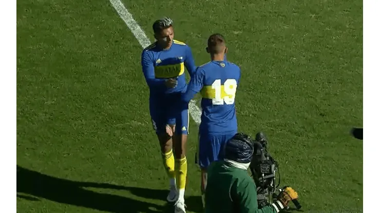 La sorpresiva reacción de los hinchas con Almendra en el partido de Reserva de Boca.
