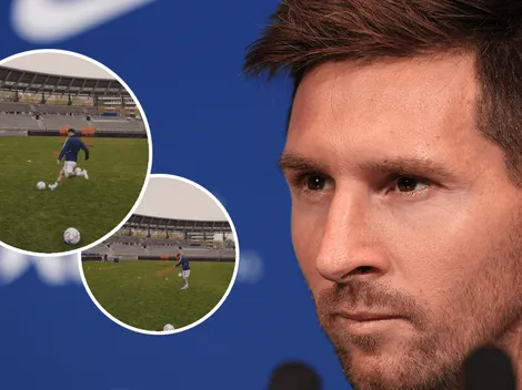 VIDEO | Messi probó la pelota del Mundial y lo que hizo te va a volver loco
