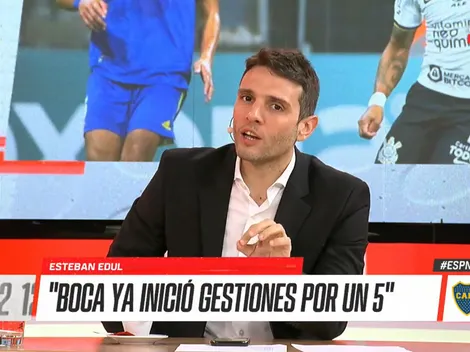 Edul reveló que Boca inició gestiones por un 5 y fue categórico: "Es ídolo al tercer partido"