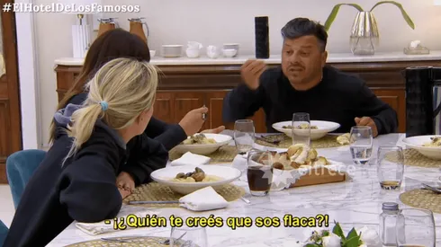 Chanchi Estévez insultó a Sabrina Carballo (captura).