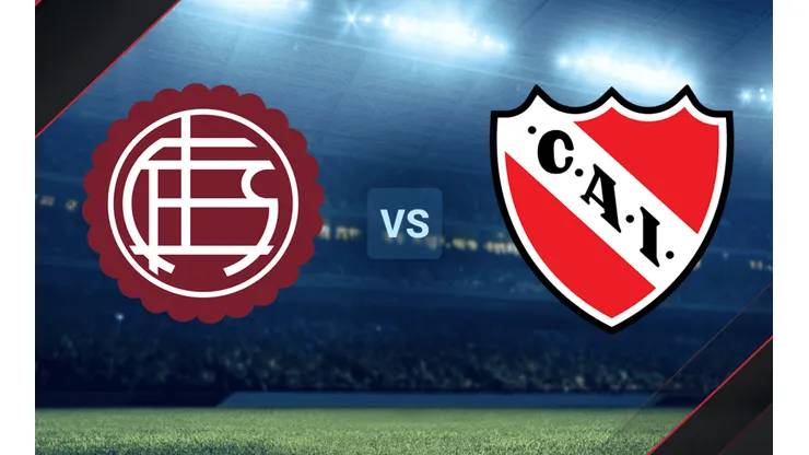 Lanús vs. Independiente por la Copa de la Liga.