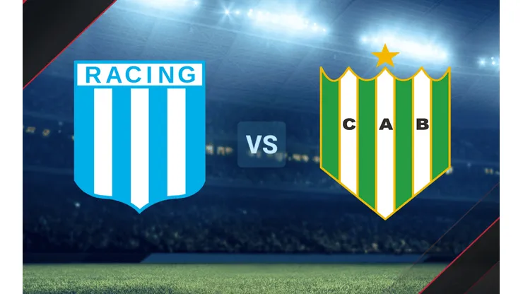Racing vs. Banfield por la Copa de la Liga.
