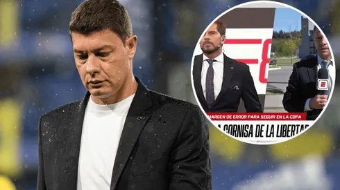 La contundente frase sobre Battaglia tras la derrota ante Corinthians: "Se entregó"