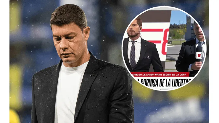 La contundente frase sobre Battaglia tras la derrota ante Corinthians: "Se entregó"