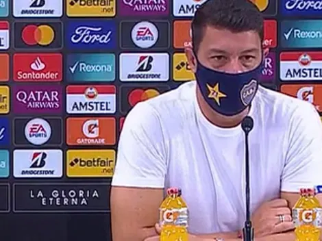 La explicación de Battaglia tras la derrota de Boca: "Nos cambiaron los planes"